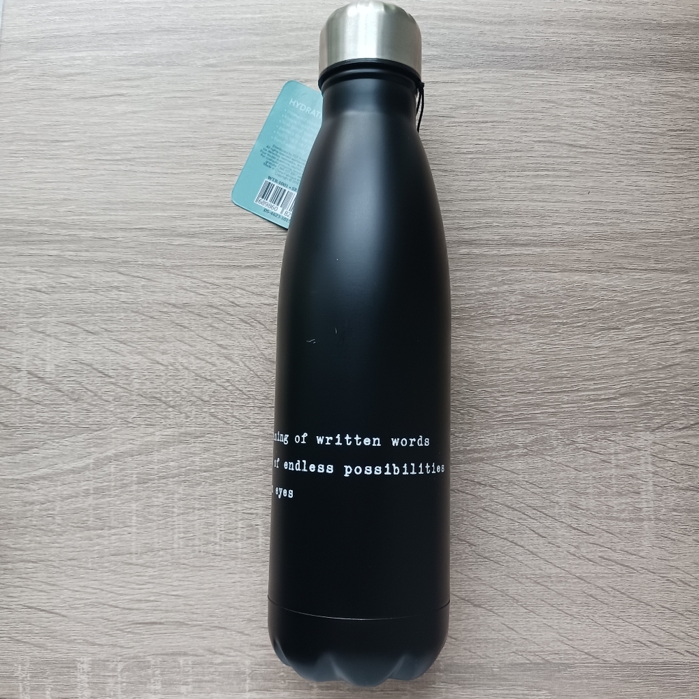 Bookish Water Bottle / Thermos 📚 - Picture 6 of 16